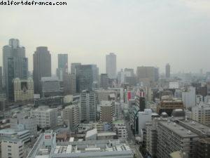 Vue de notre chambre - Osaka