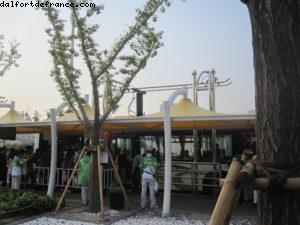 Système de chargement rapide des batteries des bus - Exposition Universelle de Shanghai - Chine 