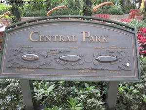 Central Park - Notre 39eme croisière Atlantis (à bord de l'Allure of the seas)