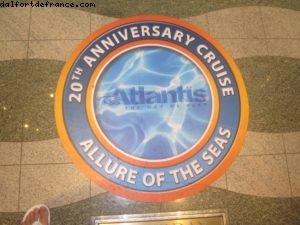 Notre 39eme croisière Atlantis (à bord de l'Allure of the seas)