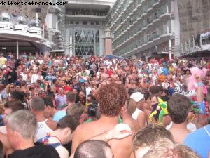 Final Rince Party - Aquatheater - Notre 39eme croisière Atlantis (à bord de l'Allure of the seas)