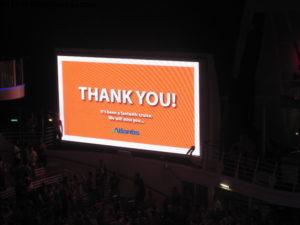 Final Rince Party - Aquatheater - Notre 39eme croisière Atlantis (à bord de l'Allure of the seas)