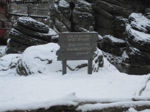 Disneyland Paris sous la neige
