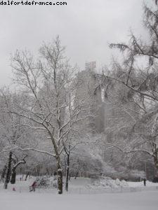 Tempête de neige - New York