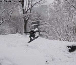 Tempête de neige - New York