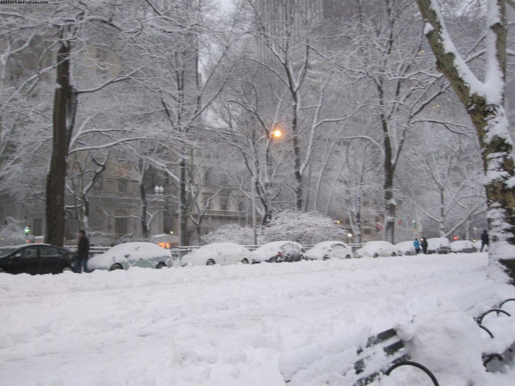 Tempête de neige - New York