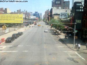 Meatpacking District - view from High Line Park - New York City