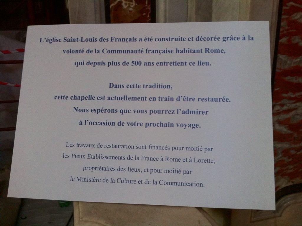 Eglise Saint Louis Des Français - Rome