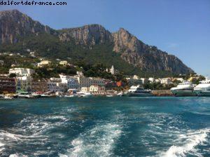 Tour de Capri en bateau - Notre 40eme croisière (à bord du Celebrity Silouhette)