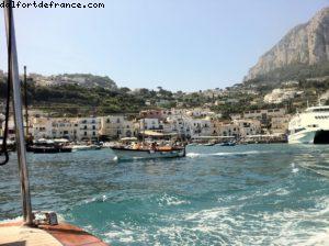 Tour de Capri en bateau - Notre 40eme croisière (à bord du Celebrity Silouhette)
