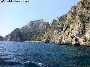 Tour de Capri en bateau - Notre 40eme croisière (à bord du Celebrity Silouhette)