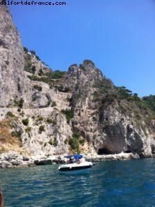 Tour de Capri en bateau - Notre 40eme croisière (à bord du Celebrity Silouhette)
