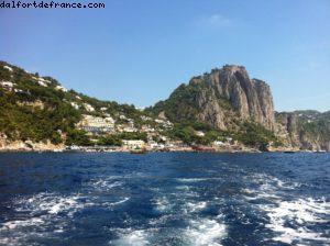 Tour de Capri en bateau - Notre 40eme croisière (à bord du Celebrity Silouhette)