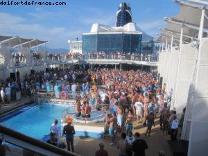 The Blue Party - Notre 40eme croisière (à bord du Celebrity Silouhette)