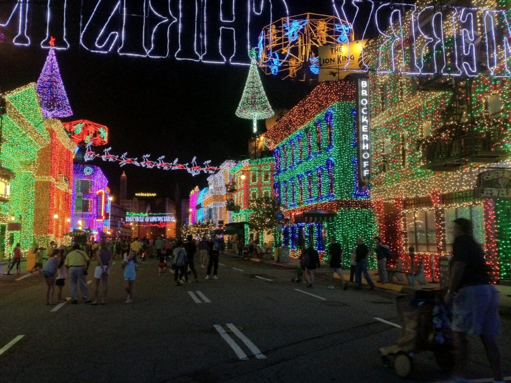 Hollidays light animation - Hollywood Studios - Walt Disney World