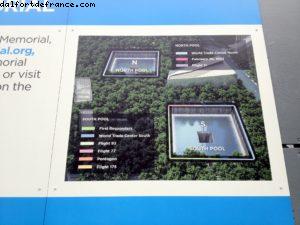 Mémorial des attentats du 11 septembre - World trade Center - Ville de New York