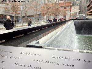 Mémorial des attentats du 11 septembre - World trade Center - Ville de New York