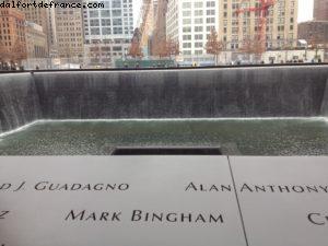 Mémorial des attentats du 11 septembre - World trade Center - Ville de New York