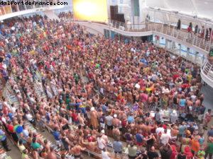 Over the rainbow Tea Dance - Notre 42eme croisière Atlantis (à bord de l'Allure of the Seas)(février2012)