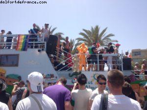 La parade de la Gaypride - Maspalomas - Semaine des Fiertés - Gran Canaria 