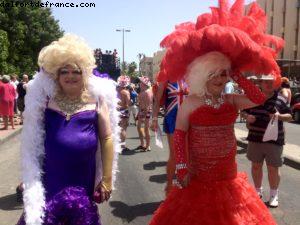 La parade de la Gaypride - Maspalomas - Semaine des Fiertés - Gran Canaria 