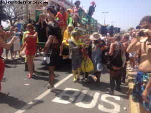 La parade de la Gaypride - Maspalomas - Semaine des Fiertés - Gran Canaria 