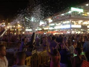 Soirée de cloture (Soirée mousse) - Maspalomas - Semaine des Fiertés - Gran Canaria 