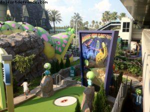 Un nouveau minigolf - Universal Studio