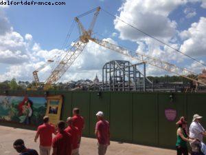 Travaux en cours - Magic Kingdom - Walt Disney World