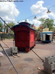 Travaux en cours - Magic Kingdom - Walt Disney World