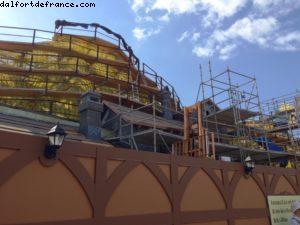 Le nouveau Fantasyland - Les travaux avancent!