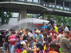 Bonne année 2556 ! - Songkran - Bangkok