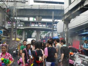 Bonne année 2556 ! - Songkran - Bangkok