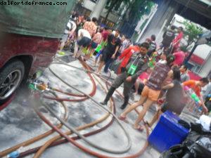 Bonne année 2556 ! - Songkran - Bangkok