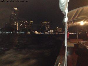 Bateau privé pour aller au Siam Restaurant - Bangkok