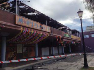 1 day after the fire - Yumbo Center - Maspalomas