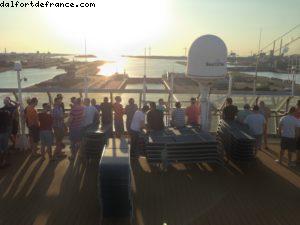 Passage de l'écluse entre le Canal et la mer - Amsterdam