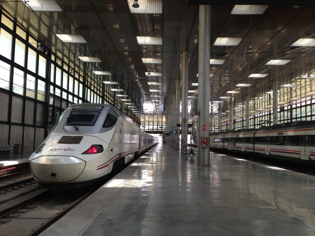 La gare - Cadiz - Notre 47eme croisière Atlantis (à bord du Celebrity Constellation)