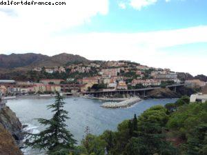 Route entre Collioure et Girone