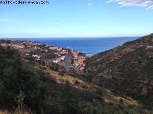 Route entre Collioure et Girone