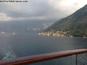 Breakfast time! Arriving in Kotor - Our 46th Atlantis cruise (Celebrity Silhouhette)
