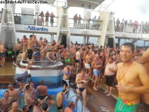 Atlantis Soaked Tea Dance -Our 46th Atlantis cruise (Celebrity Silhouhette)