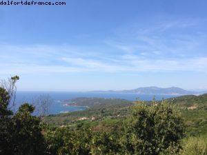 Driving between Ajaccio and Propriano - Our 46th Atlantis cruise (Celebrity Silhouhette)