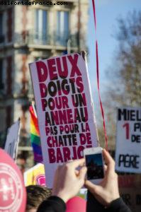 Marriage Equality March - Paris