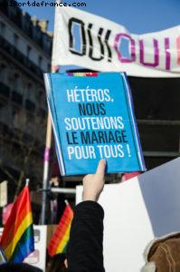 Marriage Equality March - Paris