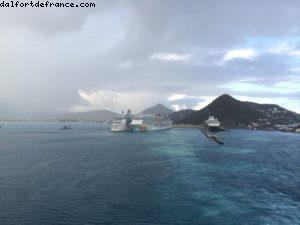 Départ de Saint Martin - Notre 10eme croisière RSVP (à bord du MSC Divina)
