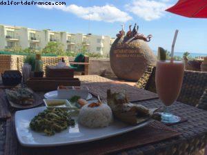 Bebek Tepi Sawah Restaurant - Kuta - Bali - Our 50th Atlantis cruise (Celebrity Equinox)