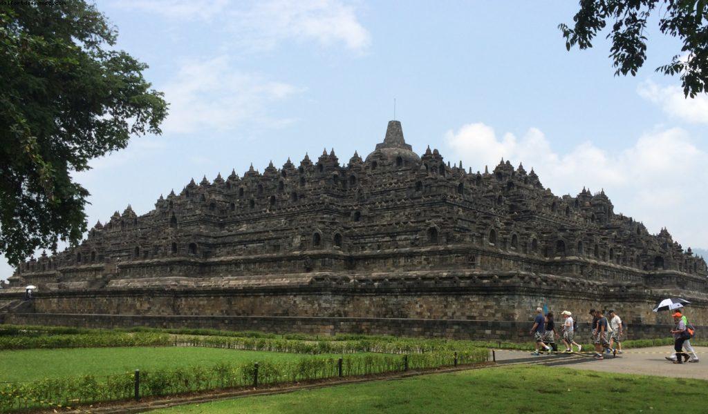 Borobudur Temple - Central Java - Our 50th Atlantis cruise (Celebrity Equinox)
