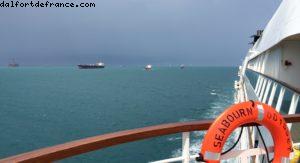 Sailing in front of Singapore - Our 59th Atlantis Cruise (Seabourn Odyssey)