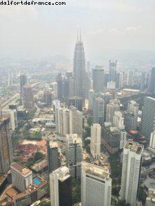 View from KL Tower - Kuala Lumpur - Our 50th Atlantis cruise (Celebrity Equinox)
